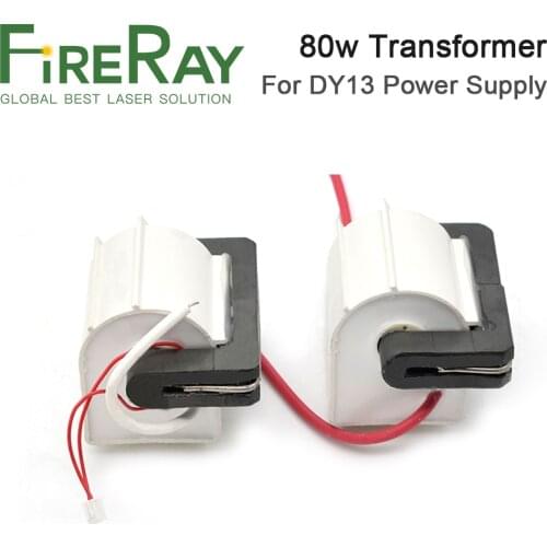FireRay 80-100W High Voltage Flyback Transformer use for RECI Laser Power Supply DY13 100W 2Pcs/Lots