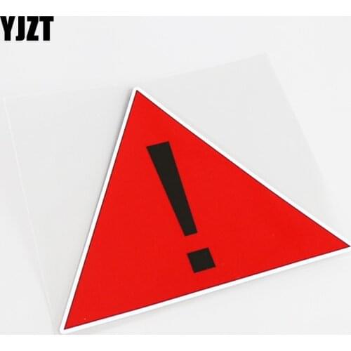 YJZT 14.8CM*12.8CM Funny No Smoking PVC Windshield Decal Car Sticker 13-0764