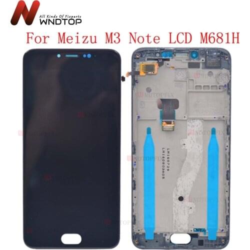 M681H Dispay Meizu M3 Note LCD Display+Digitizer Touch Screen Replacement Cellphone 5.5" Meizu M3 Note Display M681H LCD L681H