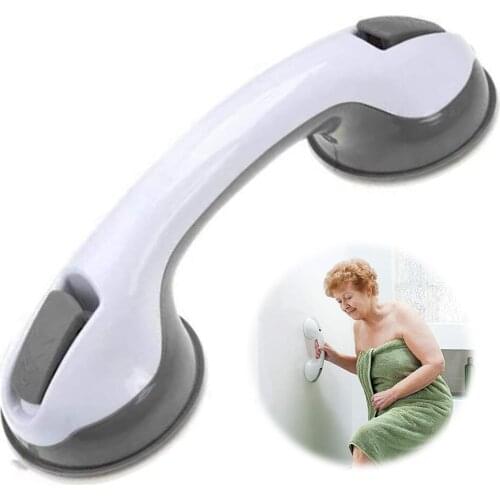 1/2pcs Anti Slip Bathroom Suction Cup Handle Grab Bar For Elderly Safety Bath Shower Tub Bathroom Shower Grab Handle Rail Grip