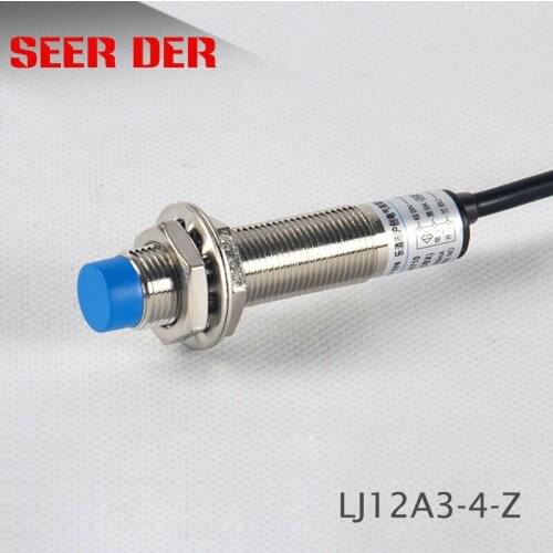 1pcs Original Inductive Proximity Sensor,LJ12A3-4-Z/BX ,NPN,3-wire NO,diameter 12mm,Proximity Switch