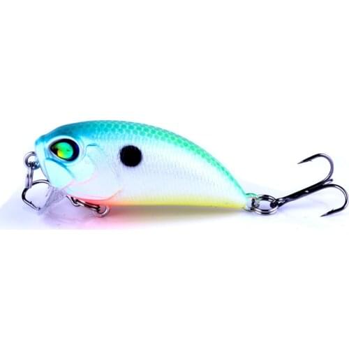 1pcs Crank Fishing Lure Swimbait Pesca Artificial Hard Crank Bait High Quality 4.8cm 8g Fishing Wobblers Peche Fly Fishing Lure