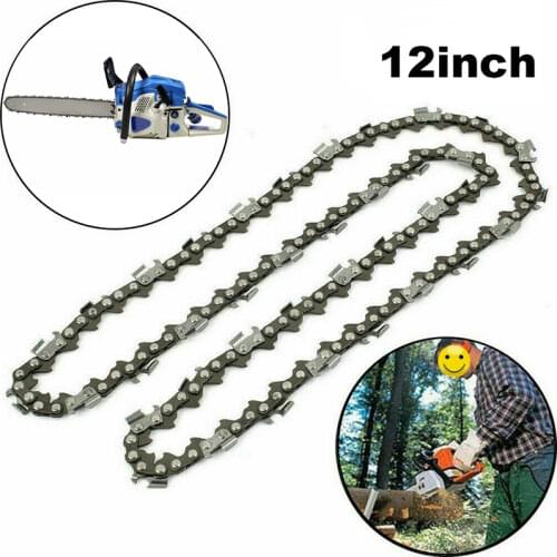 12 Inch Drive Link Chainsaw Saw Chain 3/8LP 29 Cutter 59 Wood Cutting Chainsaw Saw Mill Chain Replacement Part for Electric Saw