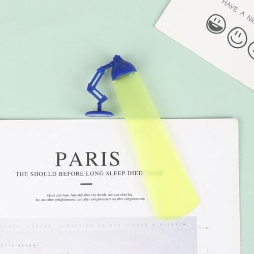 3D Stereo Kawaii Cartoon Lovely Lamp Bookmark Wacky Bookmark More Fun Reading
