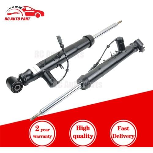 Rear Left + Right Air Suspension Shock Absorbers w/ Electric Sensor For Audi A6 S6 4F C6 2004-2011 4F0616031N 4F0616032N