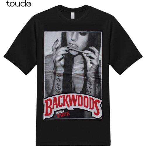 Backwoodsss Cigarette Smoking Marijuana 420 Weed Stoner Graphic T-Shirt