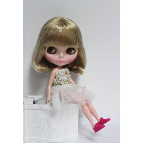 Free Shipping Top discount 4 COLORS BIG EYES DIY Nude Blyth Doll item NO. 61 Doll limited gift special price cheap offer toy
