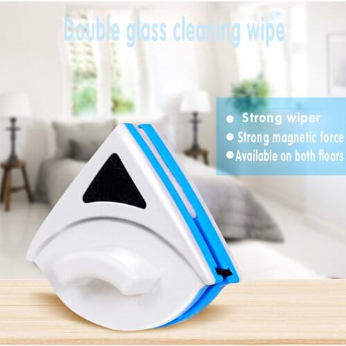 Household high-rise glass window cleaning artifact Double Side Magnetic Window Wiper Glass Cleaner Brush Tool window cleaning
