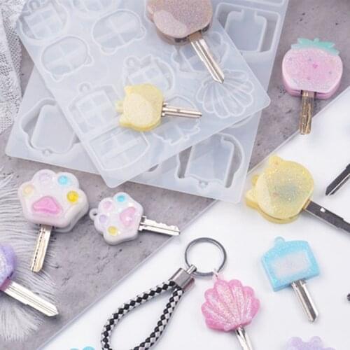 Cat Claw Keychain Silicone Mold For DIY Key Head Key Cover Jewelry Making Findings Supplies Accessories