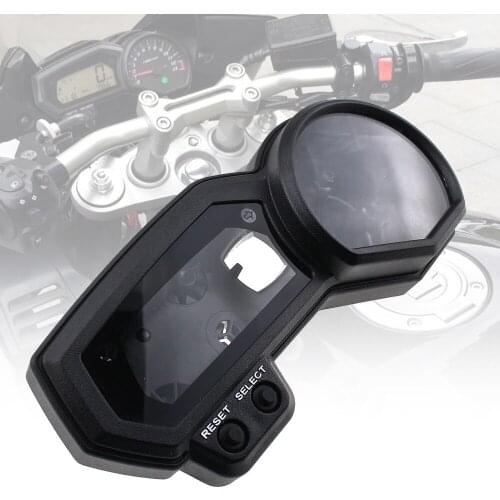 MotorcycleSpeed Meter Instrument Case Gauges Odometer Tachometer Housing Box Cover For Yamaha FZ1 FZ1N FZ6 FZ6N SingleTurn 06-13