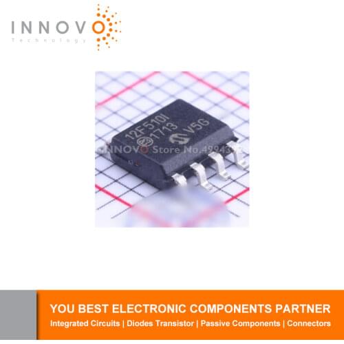 INNOVO 10pcs/lot PIC12F510-ISN PIC12F510-I PIC12F510 SOP8 Free shipping New original