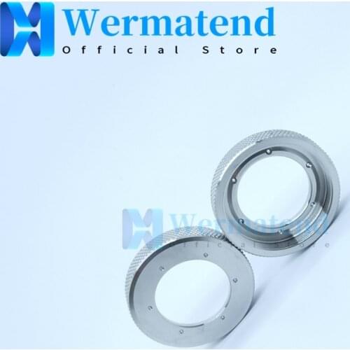 Wermatend 5pcs/lot Ceramic Lock Ring Nut Original WSX laser cutting head kc15 kc13 nozzle connector ceramic ring Free shipping