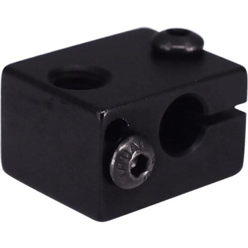 V6 Heating aluminum block Extrusion Kit black Heatingblock 3D printer part