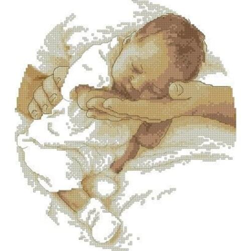 Care Baby diy 30X35CM 3D Round Diamond Embroidery Needlework Diamond Painting Cross Stitch Rhinestones Painting Home Decoration