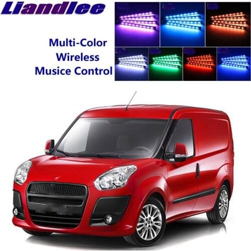 LiandLee Car Glow Interior Floor Decorative Seats Accent Ambient Neon light For MazdaCarol MK3 1995~2000