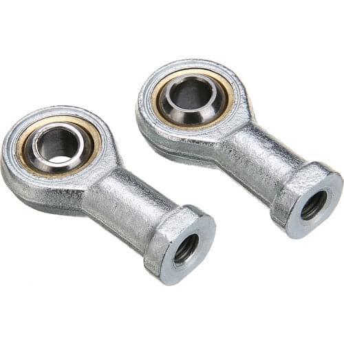 2pcs SI8T/K End Ball Joint Bearing Set 8mm Internal Female Metric Thread Rod with High Hardness