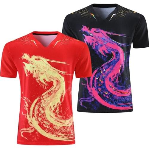 The Latest China table tennis Jerseys for Men Women Children China ping pong t shirt Table tennis shirts sport tee