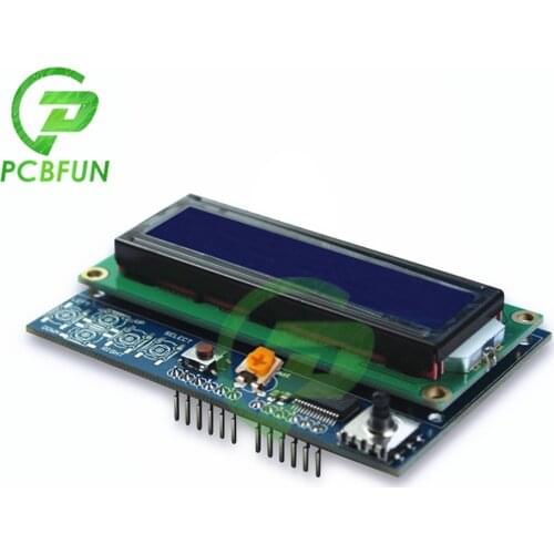For Arduino 1602 LCD Expansion Board MCP23017 16X2 1602 LCD IIC I2C Shield Module
