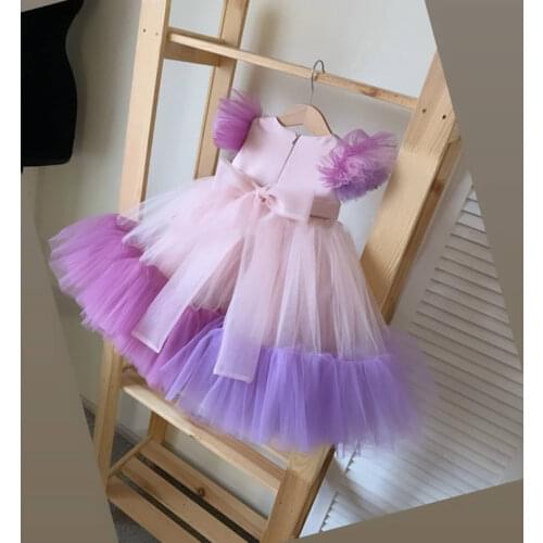 Baby Girl Dresses For Party And Birthday Princess Girls Clothes Puffy Mesh 1st Birthday Christmas Ball Gown