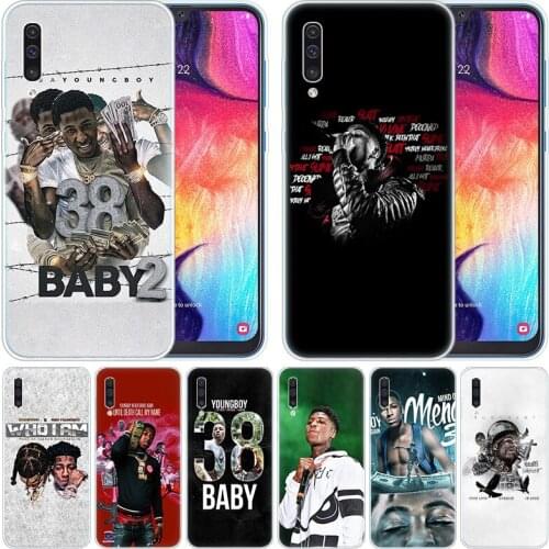 Luxury Silicone Case Youngboy Never Broke Again for Samsung Galaxy A50 A70 A80 A40 A30 A20 A10 A20E A2CORE A9 A8 A7 A6 Plus 2018