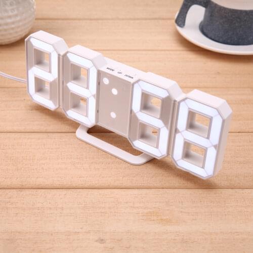 LED Alarm Clocks Desktop Table Digital Watch LED Wall Clocks 24 or 12 Hour Display reloj Despertador Wall & Table Clock