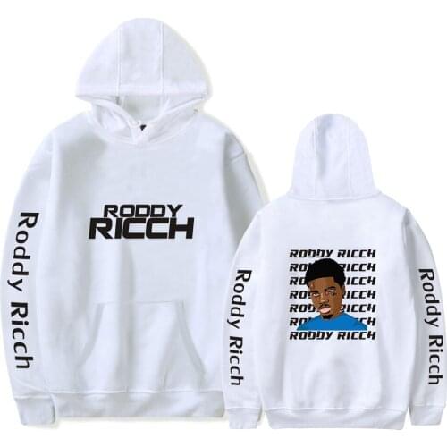 2020 Roddy Ricch 3D Hoodie Sweatshirt Men Women Streetwear Fashion Long Sleeve Hoodies Oversized Sweatshirts Mens 3D Hoodies