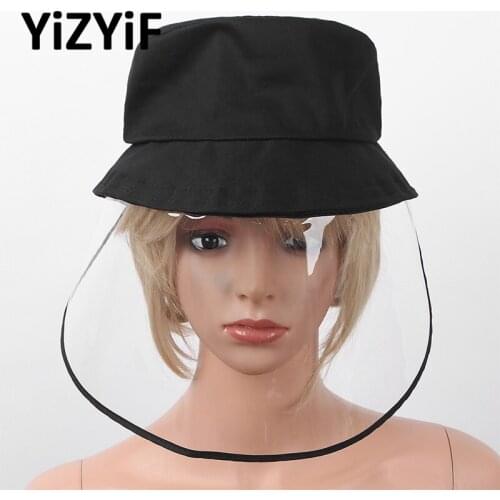 Unisex Visor Hat Sun Protect Cap Splash-Proof Removable Windproof Visor Cap Outdoor Activities Travel Baseball Cap Fisherman Hat