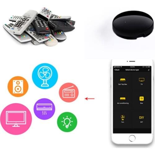 Universal Infrared Tuya Wifi Mobile Phone TV Air Conditioning General Household Appliances Wireless RF Remote Control Smart Home