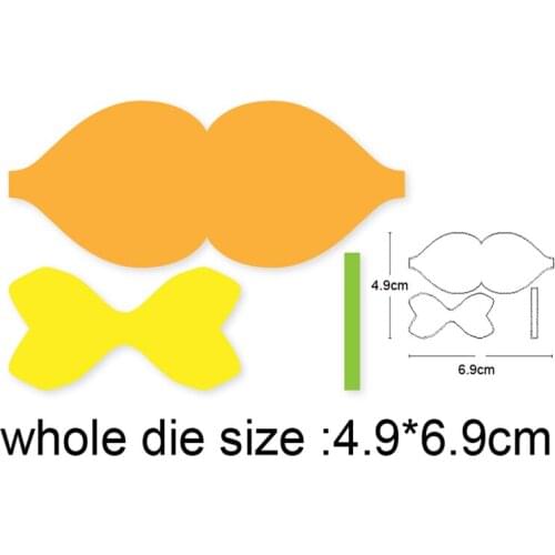 Stitching Bow Border Metal Cutting Dies for DIY Scrapbooking Hands-on Embossing Dies Cuts Craft Paper Cards Making Stencils dies