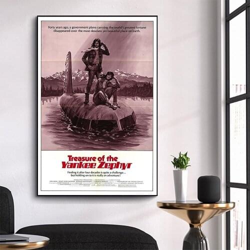 WM3170 Treasure of the Yankee Zephyr Wonderful Classic Movie HD Silk Fabric Poster Art Decor Indoor Painting Gift