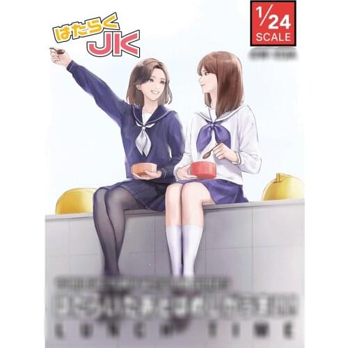 1/24 Resin Model Figure GK，Unassembled and unpainted kit