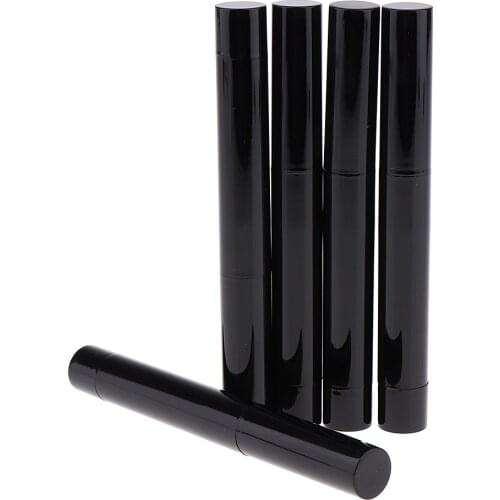 5pcs Classic Empty Refillable Bottle Lip Gloss Tubes Balm Bottles Containers