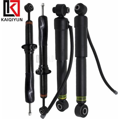 4 PCS Front Rear Suspension Shock Absorber w/Sensor For Toyota Sequoia 2008-2019 Air Suspension Strut 48530-34051, 48510-34010