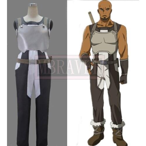Free Shipping Cosplay Costume Sword Art Online Extra Edition Agil Andrew Gilbert Mills Cosplay