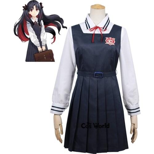 FGO Fate Grand Order Space Ishtar School Uniform Dress Outfit Anime Cosplay Costumes