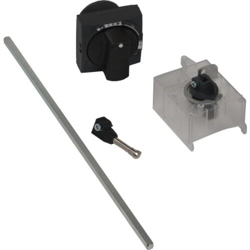 Circuit Breaker Rotating Handle Kit (for Tesys GV3), Black Handle, Ip54,with Mini GV3APN01