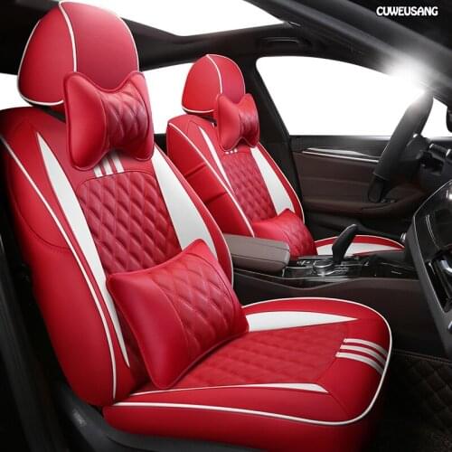 CUWEUSANG Custom Leather car seat cover For LEXUS RX270 RX350 RX450h RX300 RX330 RX400h RX200 NX200 NX300 NX300h seat cover cars
