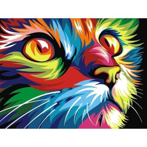 Colorful Animal Modular Pictures Home Decoration Wall Art Canvas # Poster Decor Painting HD Printed Photo