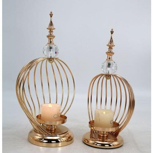 Metal Hollow Candlestick Craft Candle Light Tea Light Home Decoration Moroccan Candlestick Chandelier Wedding Decoration