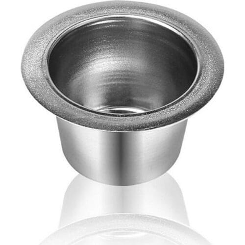 Refillable Stainless Steel Metal Coffee Filter Capsule Cup Maker