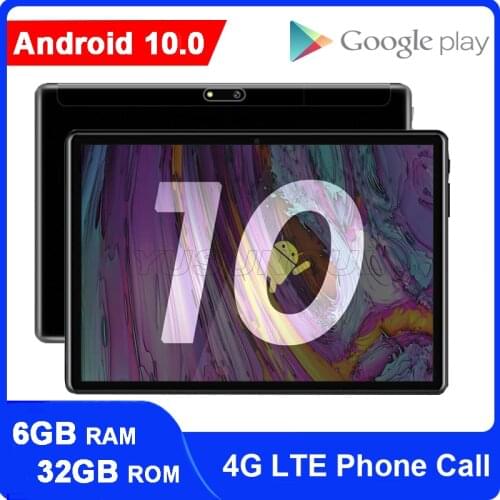 4G LTE Phone Call 10 inch tablet PC Octa Core Google Play Android 9.0 Wifi GPS IPS tablette android Tablet Pc 10 10.1"+Free Gift