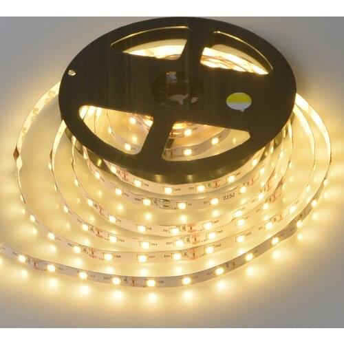 2835 SMD Led Light Strip 5M 12V Warm White 60 leds /m RGB Led Strip diode ribbon led tape backlight Waterproof