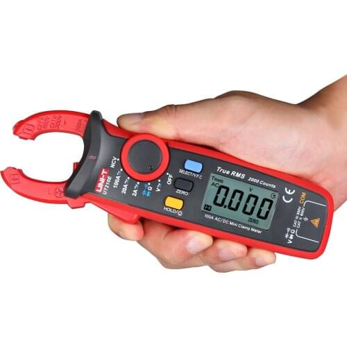 UNI-T DIGITAL UT210E/UT210D 100Amp 600V AC DC CLAMP METER UT210A UT210D Multimeter True RMS VFC diode