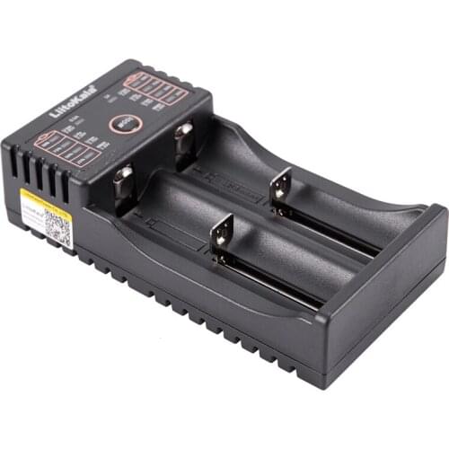 Liitokala Lii-202 5V 2A Battery Charger For 18650 26650 16340 14500 Aa / Aaa Nimh Lithium Battery