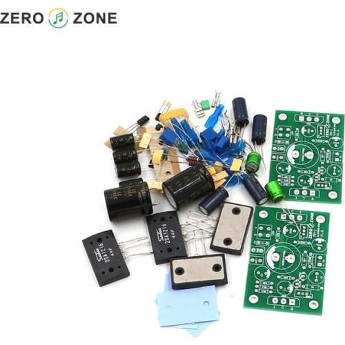 ZEROZONE 10W+10W PNP Sanken A1216 JLH1969 Single-ended Class A Power Amplifier Kit