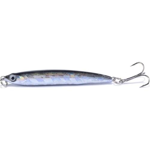 1PC 7 cm/10 g multicolor vivid long-throwing hard bait plastic bait crank bait super long throw lure bionic bait realistic