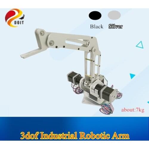 DOIT 3dof Industrial Robot Arm 3d Printer Mechanical Manipulator with Stepping Motor Writing, Laser Engraving Repeat Carrying