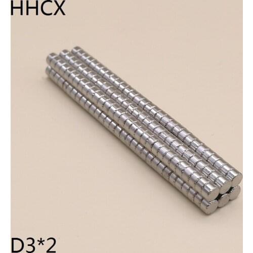 500pcs/lot Disk magnet 3*2 N35 Magnet 3x2 for speaker 3 x 2