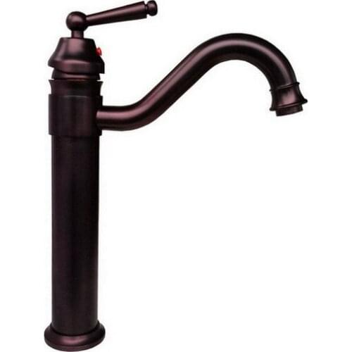 Oil Rubbed Bronze Swivel Kitchen Bar Single Handle Bathroom Vessel Sink Faucet Mixer Taps apt012