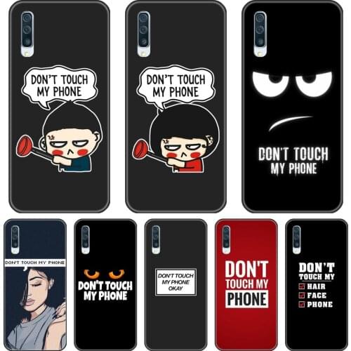 TPU Case For Samsung Galaxy A40 A30 A20 A10 Quotes Funny Black Girl Cover Case For Samsung Galaxy A80 A70 A60 A50 Case